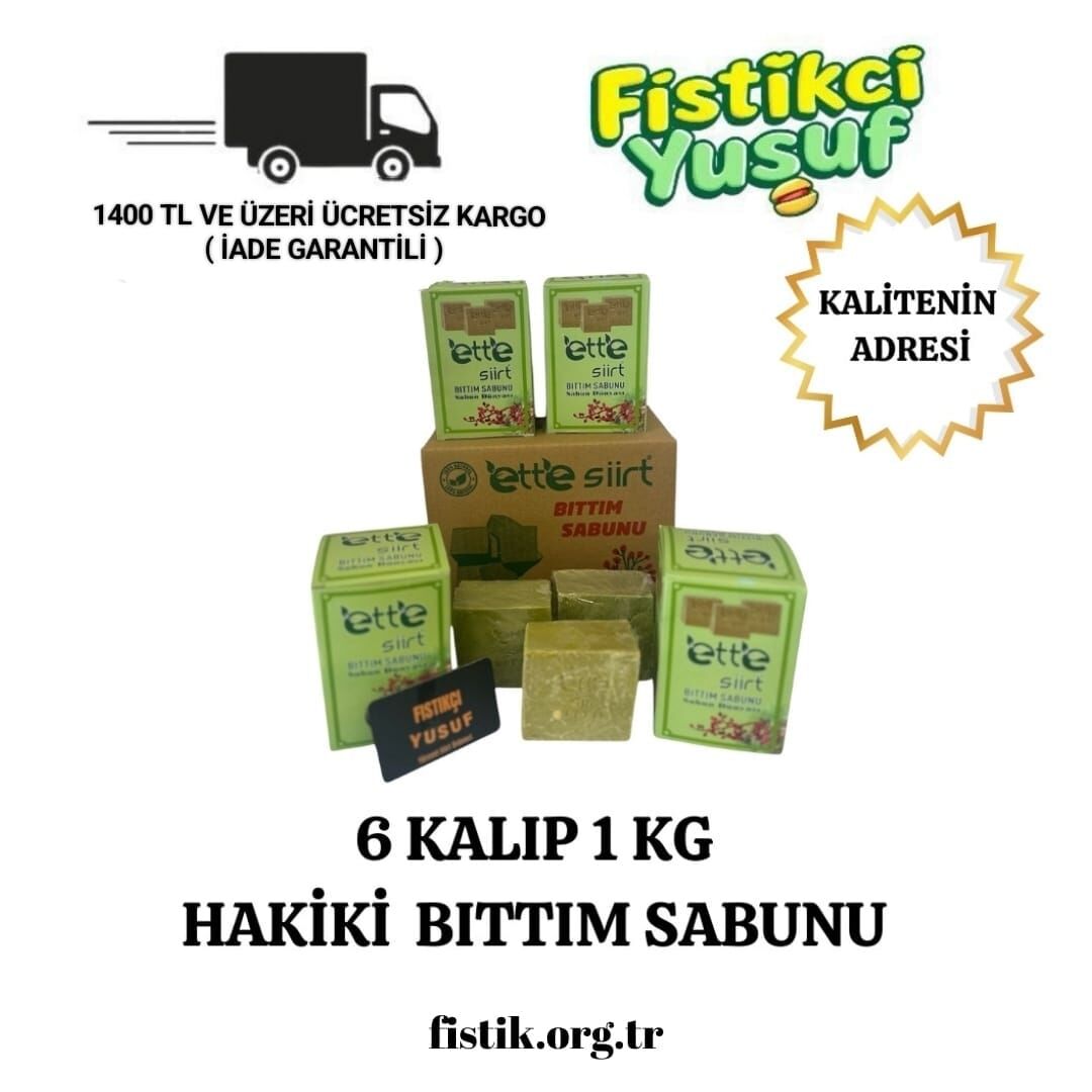 1KG 6 KALIP BITTIM SABUNU