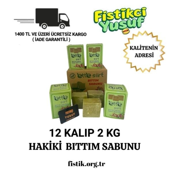 2KG 12 KALIP BITTIM SABUNU