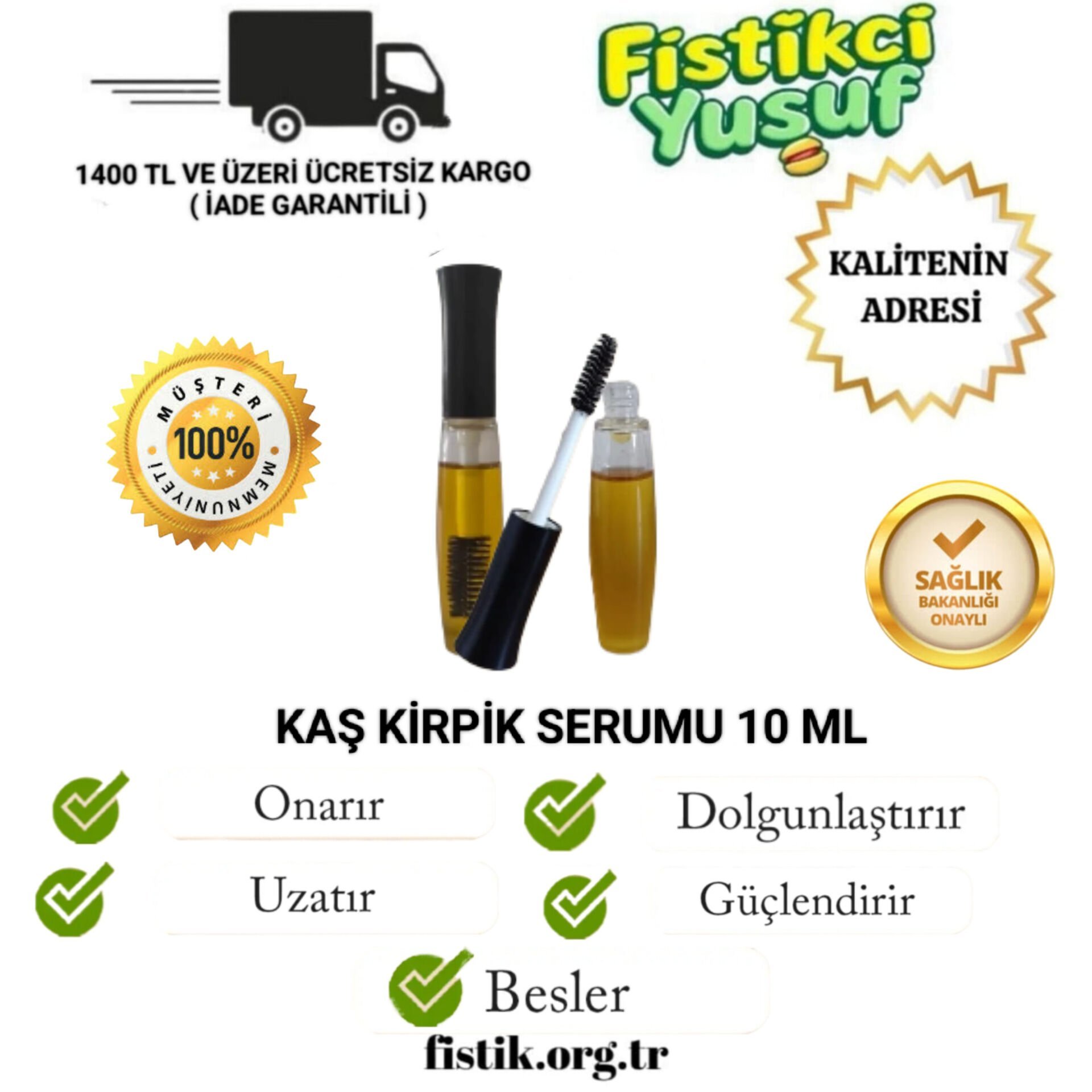 2 ADET KAŞ KİRPİK YAĞI