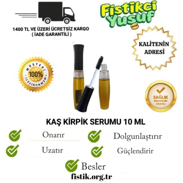 2 ADET KAŞ KİRPİK YAĞI